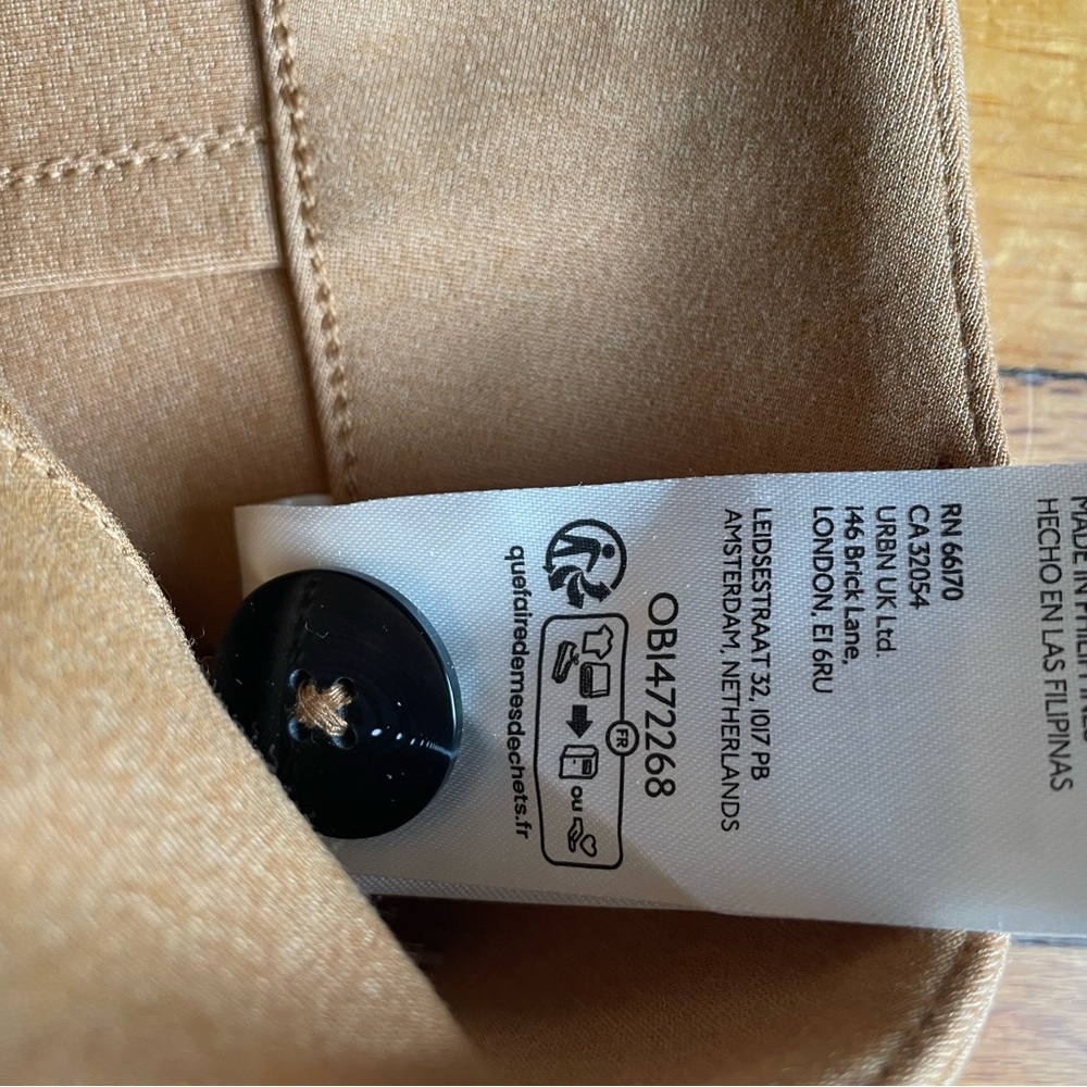 Anthropologie wide leg light Brown Casual Bottoms - Picture 6 of 12